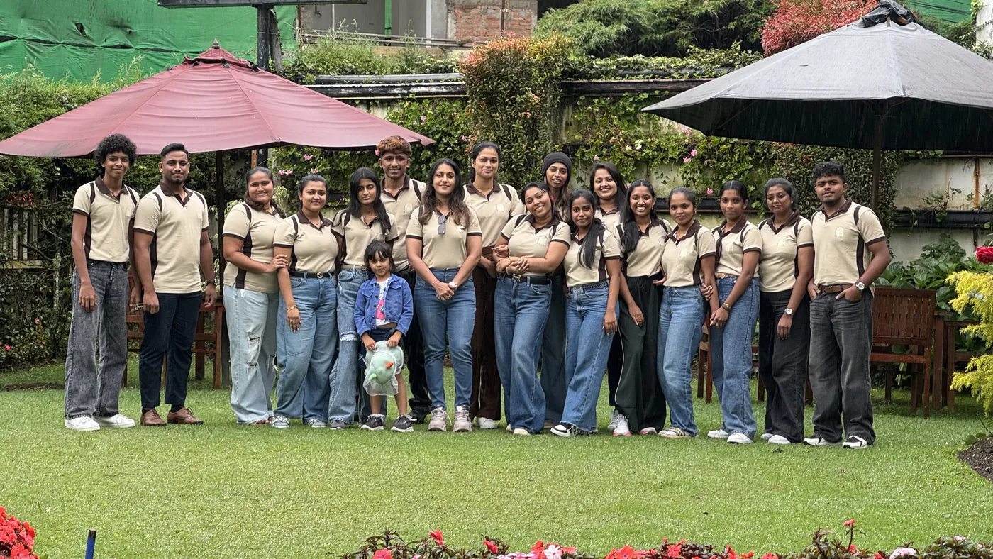 The CHANRI Group team on their annual trip to Nuwara Eliya