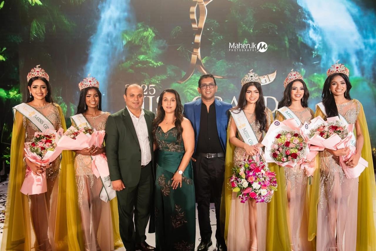 CHANRI Group with the Miss Grand Sri Lanka 2025 titleholders