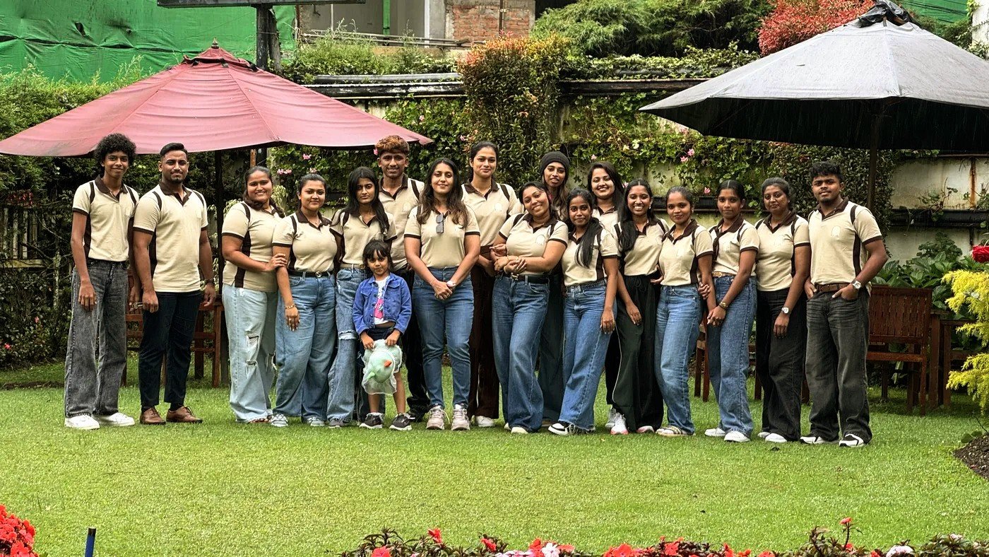 The CHANRI Group team on their annual trip to Nuwara Eliya